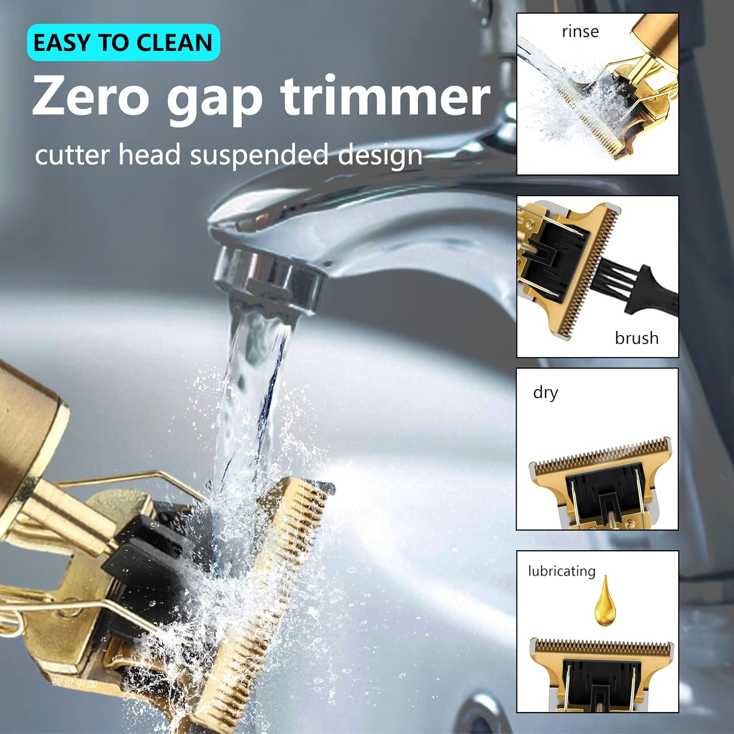 Professionell Hår- och Skäggtrimmer